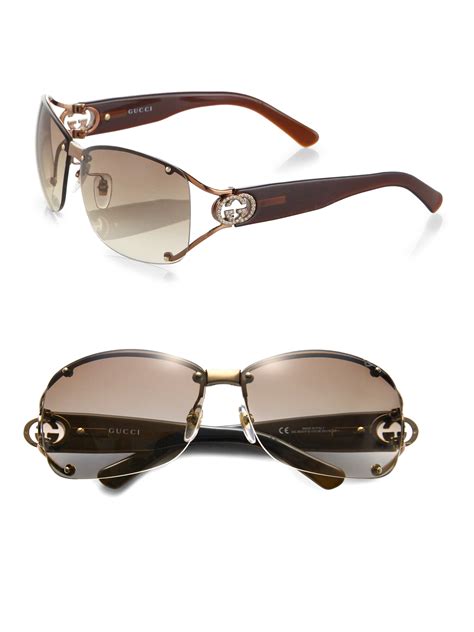 gucci open temple sunglasses